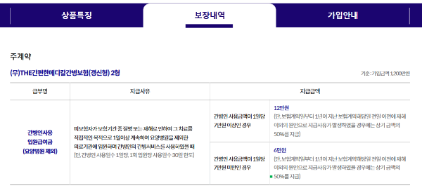 보장내역