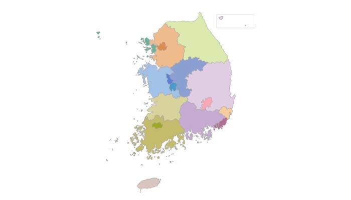 한국의 8도와 주요 도시들의 유래와 의미