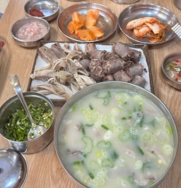 순대국밥한상