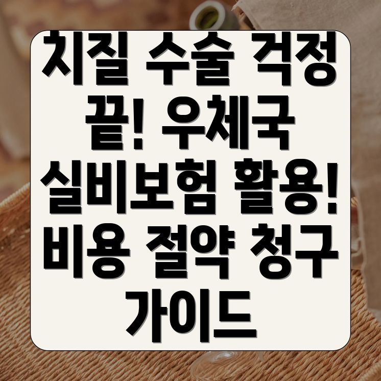 치질 수술 실비보험 청구