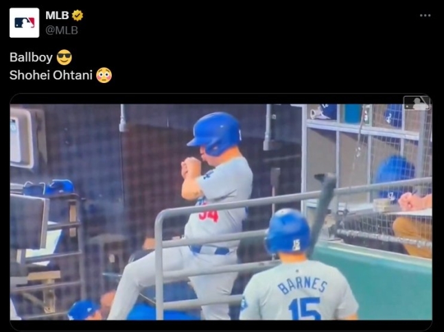 LA 다저스 배트 보이, 오타니 쇼헤이의 부상을 막다! 전 세계가 주목한 영웅