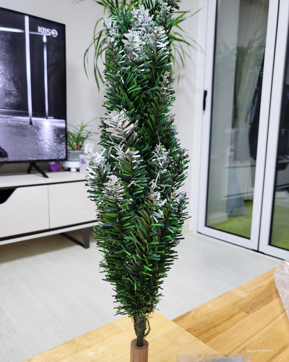 트리전구 세컨플래닛 구매 후기 완전 추천! 크리스마스 트리 60cm 조아트, 커튼형 조명
