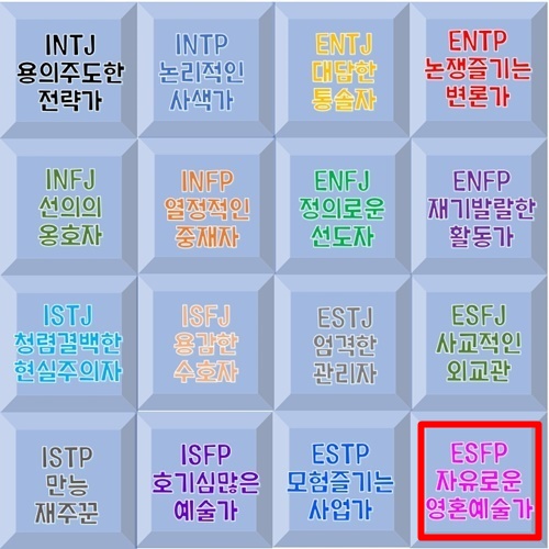 ESFP 남자