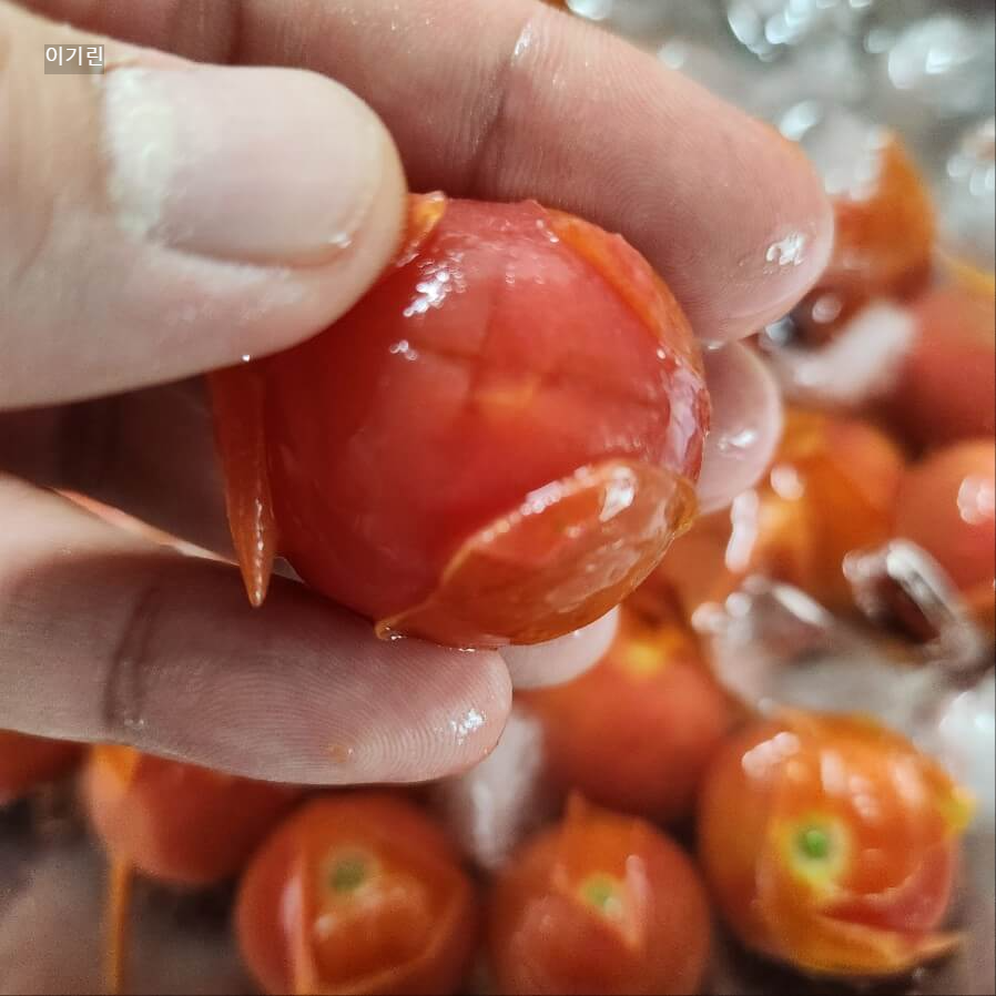 방울토마토 간장 장아찌 만드는 법 토마토 효능 꿀 레시피