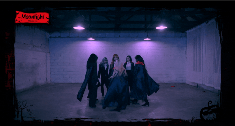  [러블리즈 사진/움짤] 할로윈(Halloween) 특집 : 뱀파이어 Moonlight