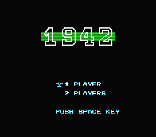  1942 - MSX (재믹스) 게임 롬파일 다운로드