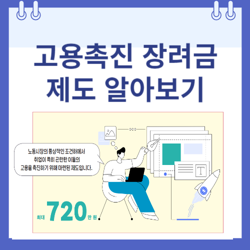 고용촉진 장려금 제도 알아보기