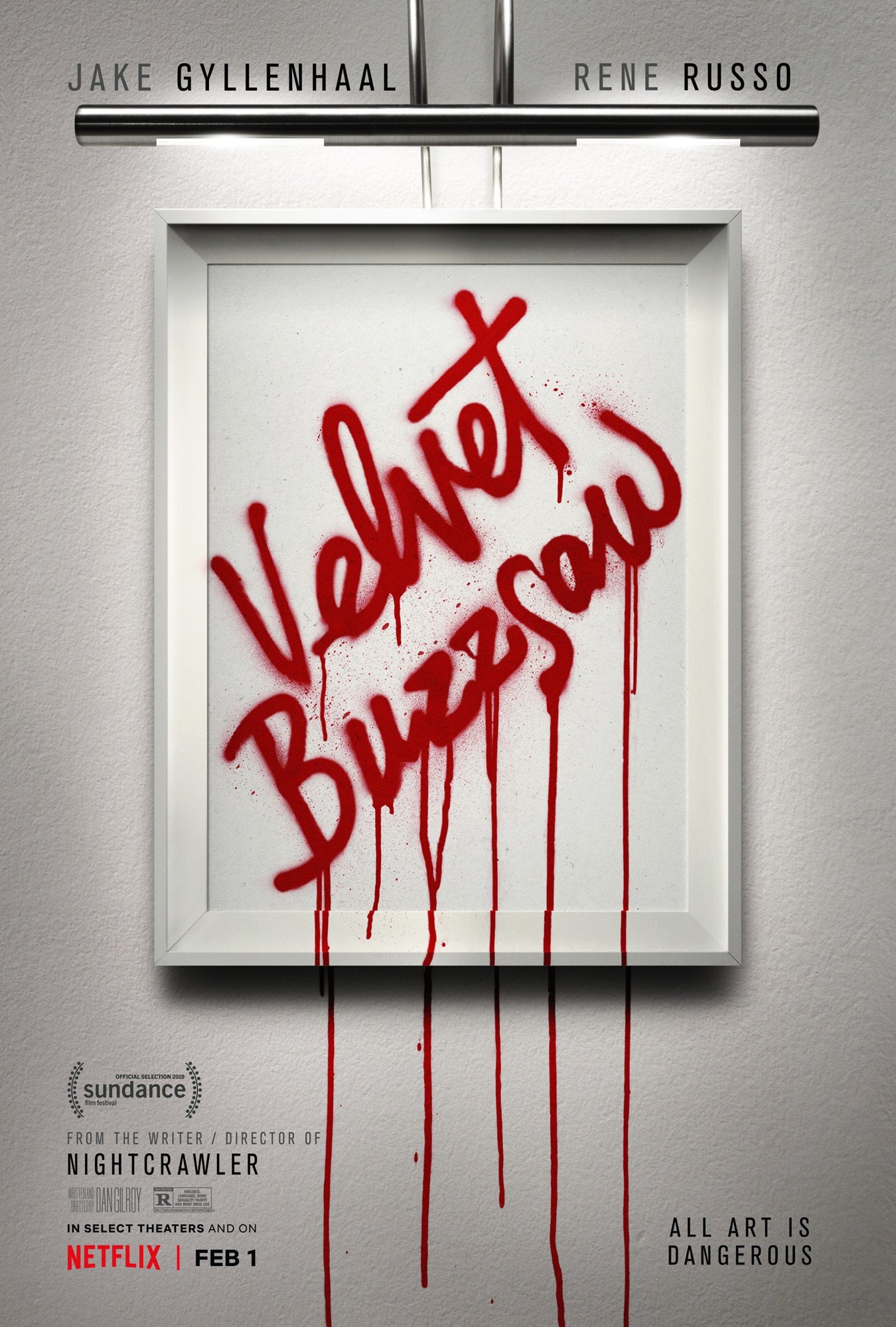  댄 길로이감독 제이크질렌할 주연 스릴러영화 벨벳버즈소(Velvet Buzzsaw , 2018 )
