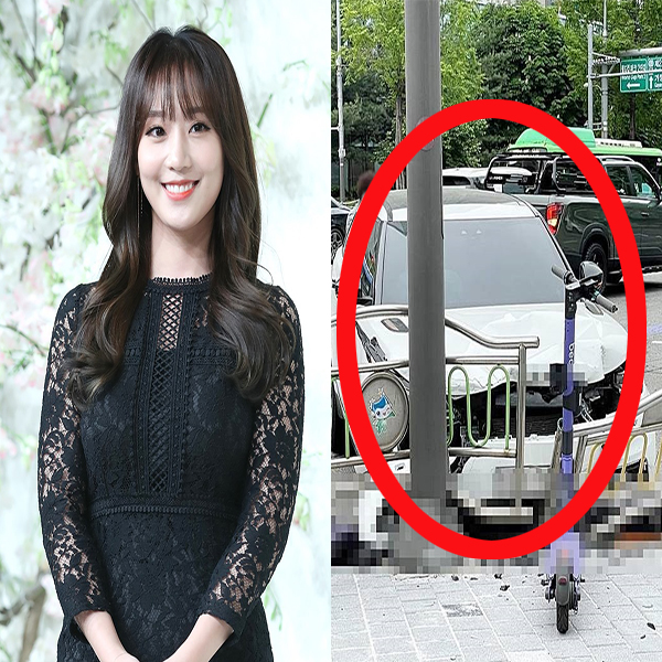  박신영 아나운서 교통사고 충격 사진