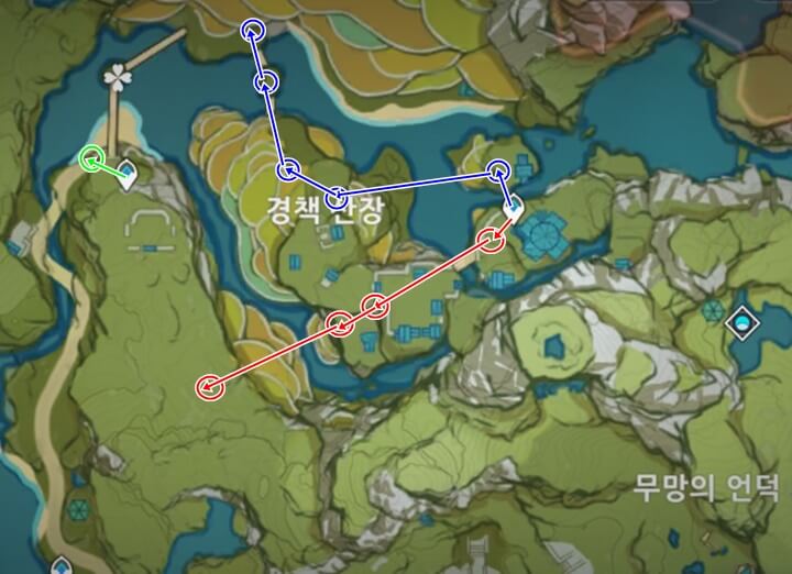 절운고추-경책산장-루트