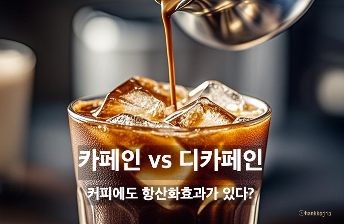 커피에도 항산화 효과가? 카페인vs디카페인 비교!