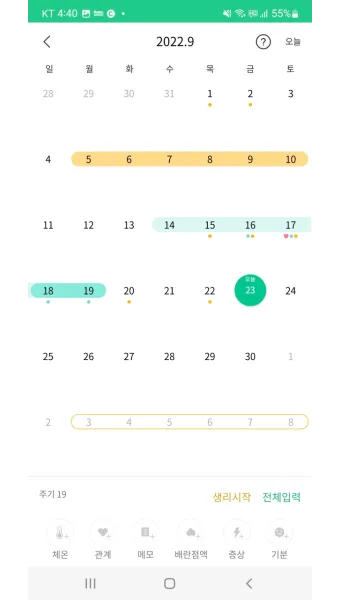 생리전 생리후 임신가능성 배란일 확인_7
