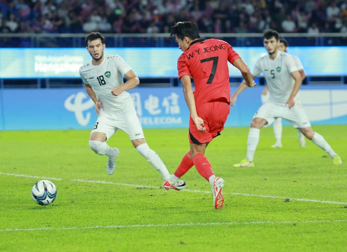 항저우 아시안 게임 축구 하이라이트