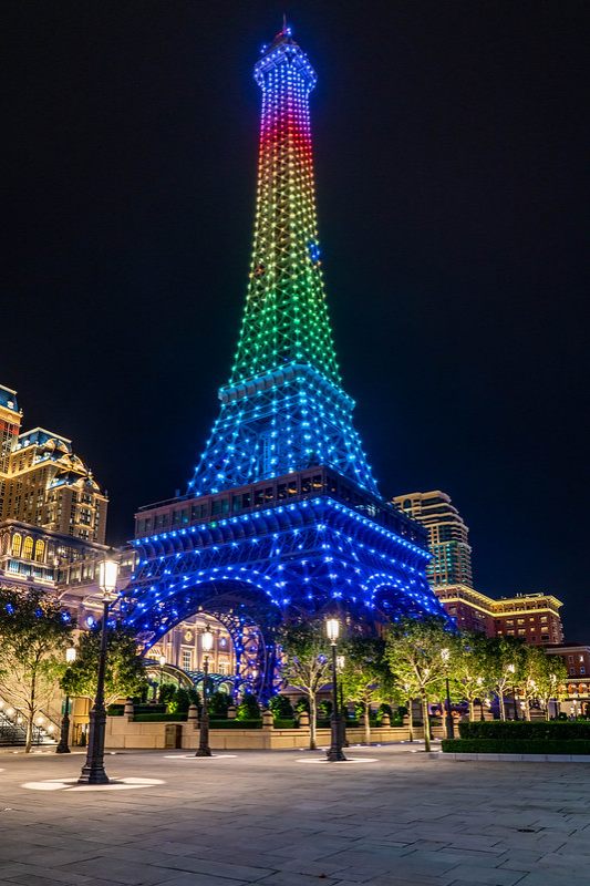 에펠 타워 라이트 쇼