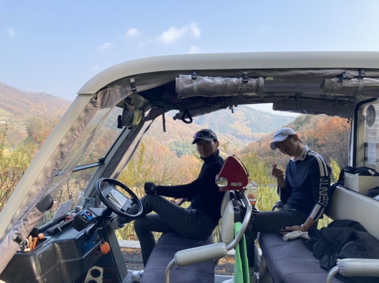 골프백 포천 참밸리CC 라운딩 8