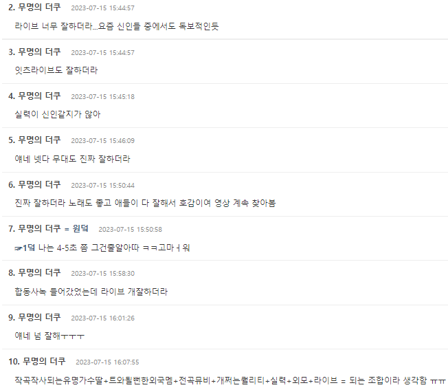 쟁쟁한 후보자들 제치고 데뷔 11일 만에 1위 한 여돌