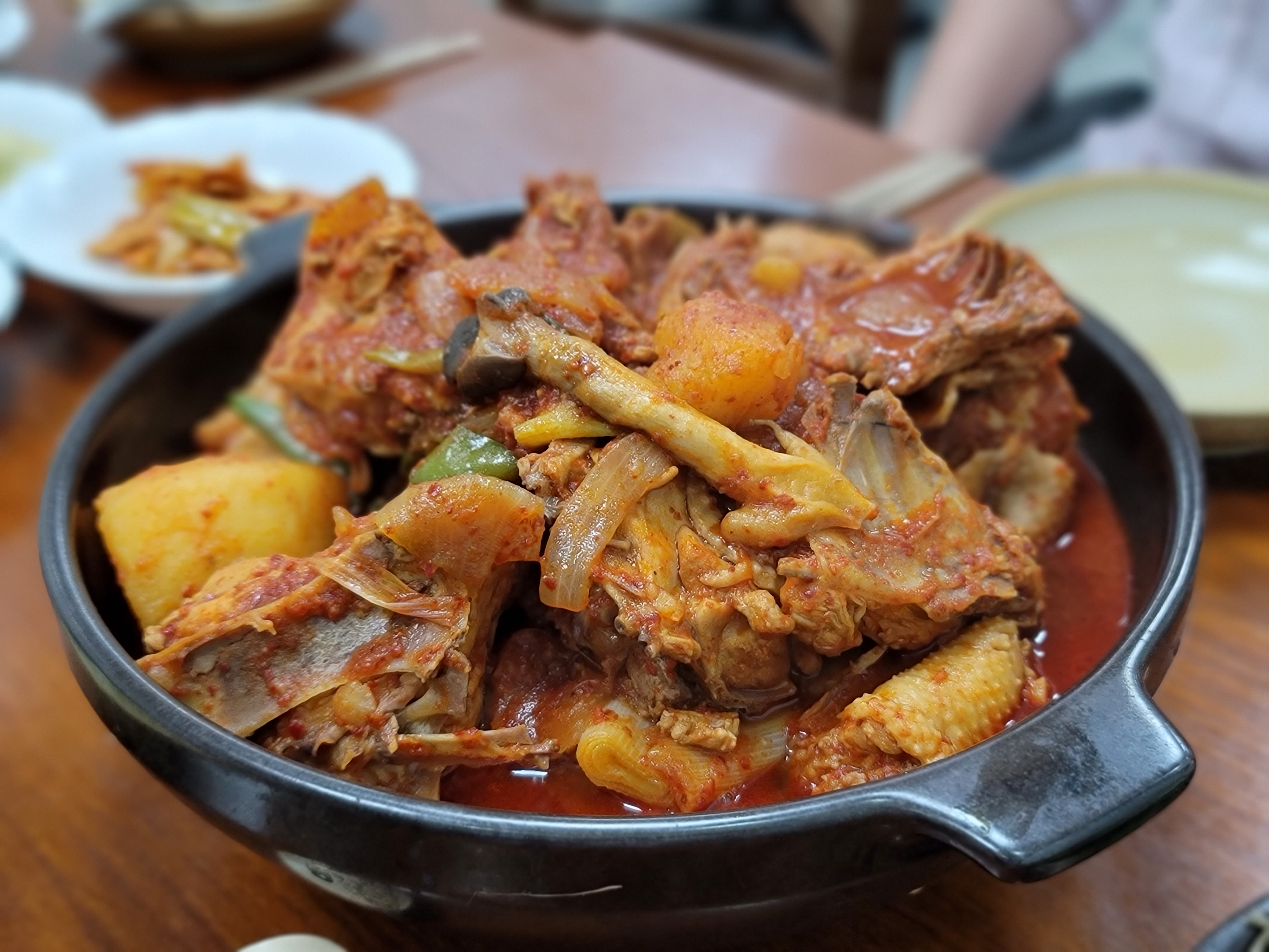  마포 닭볶음탕 산채 정원에서 건강한 집밥 드세요