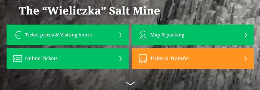 소금광산 온라인 티켓 구매창