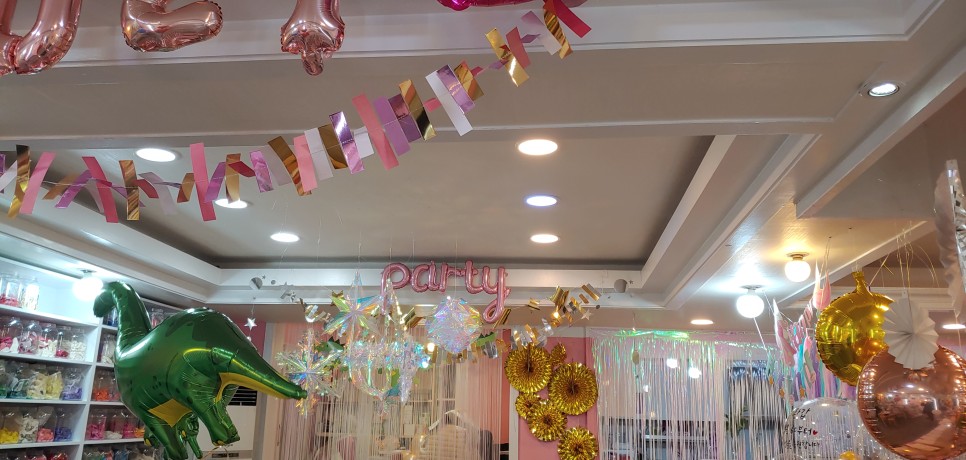 선물 받은 현서의 표정 청주 이벤트 풍선 뜻밖의 9