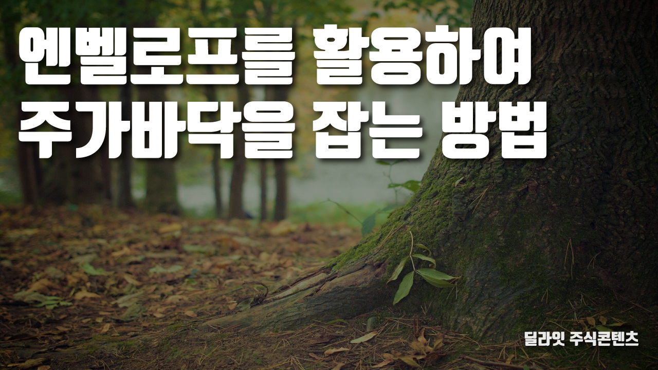  엔벨로프 설정과 매매시 활용 팁 - 주식딜라잇