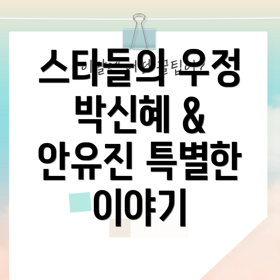 박신혜와 안유진의 만남