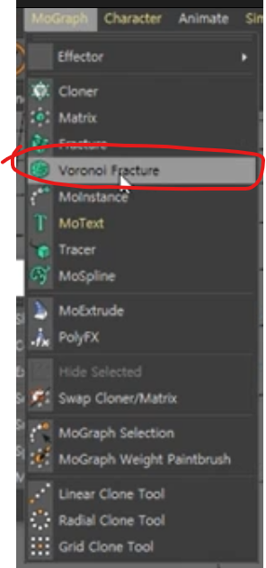 Mograph - Voronoi Fracture