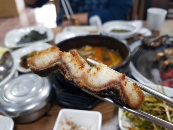 짚불 무태장어구이