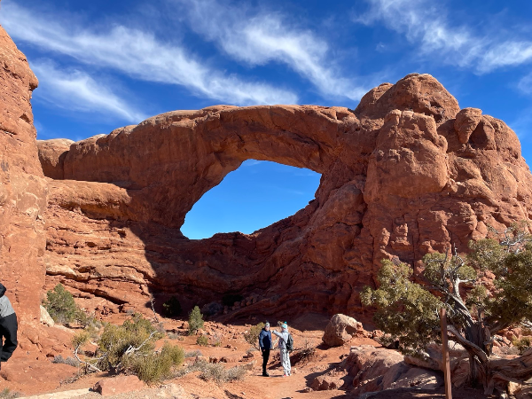 window arch&#44; arches national park
