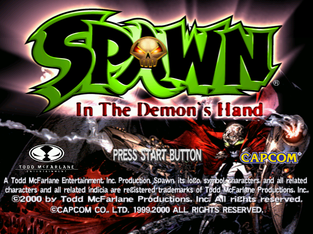  Spawn In the Demon's Hand.GDI Japan 파일 - 드림캐스트 / Dreamcast