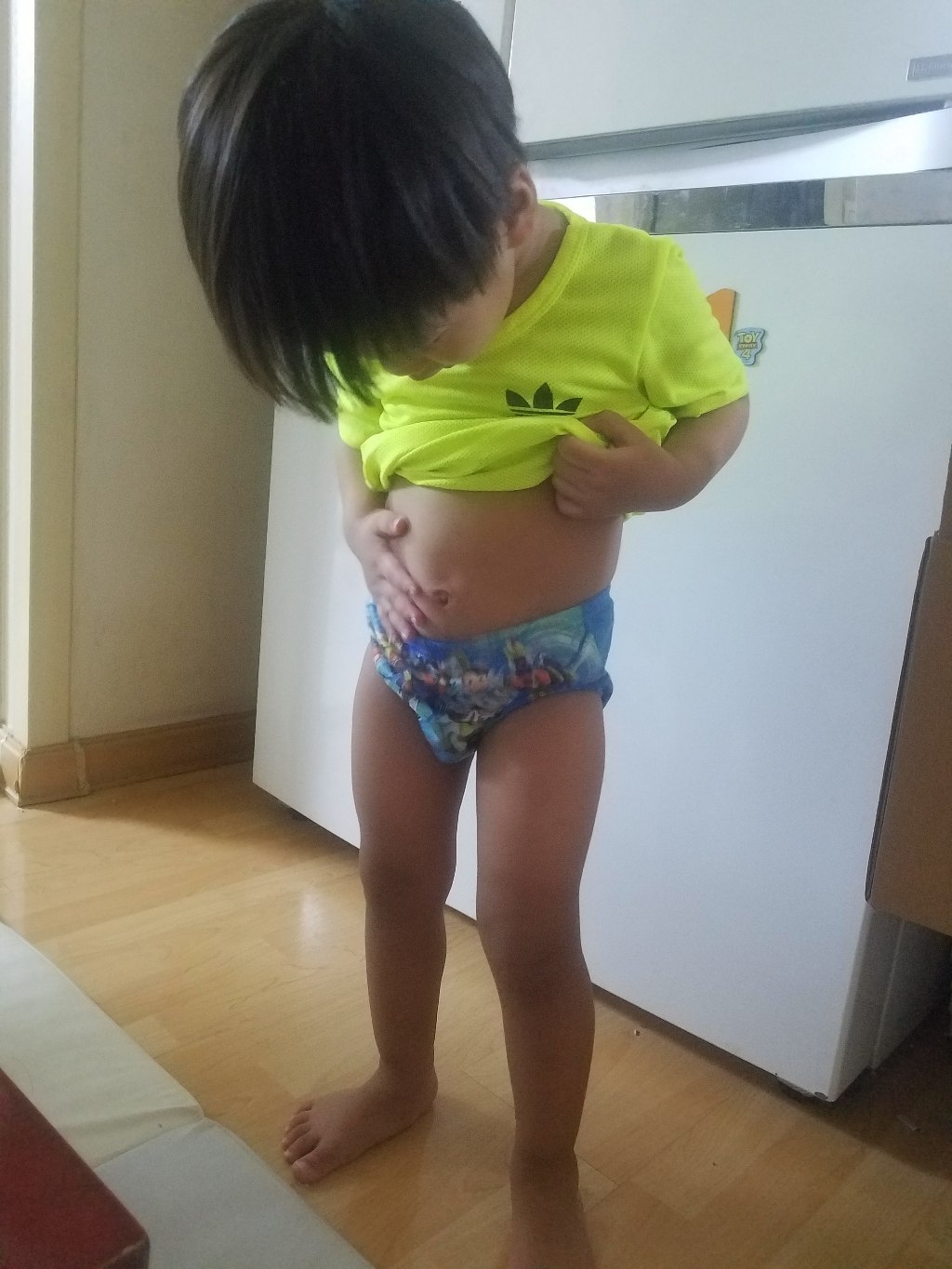  [내돈내산 - 솔직리뷰] 헬로카봇 남아용 럭스 팬티 3종 세트, 60, 혼합색상