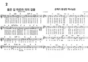 2025년 6월 찬양콘티 c코드 빠른찬양_21
