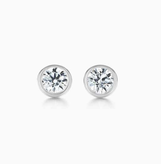 티파니 앤 코 - Elsa Peretti Diamonds by the yard Earrings