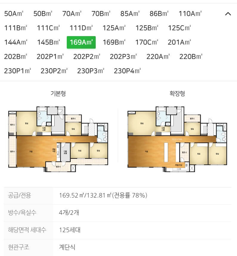 디에이치 퍼스티어 아이파크 51평 평면도