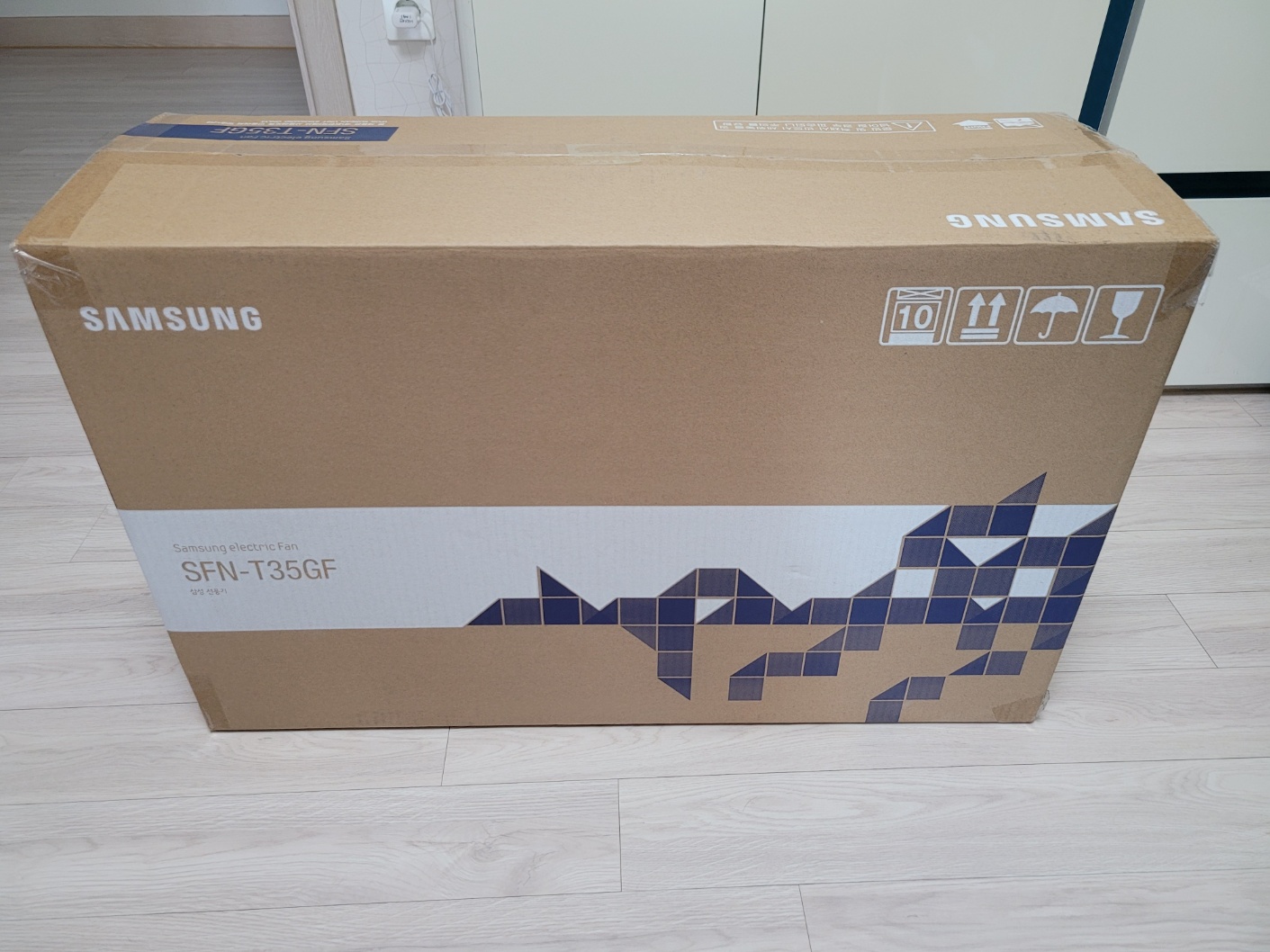 삼성 선풍기 배송 박스