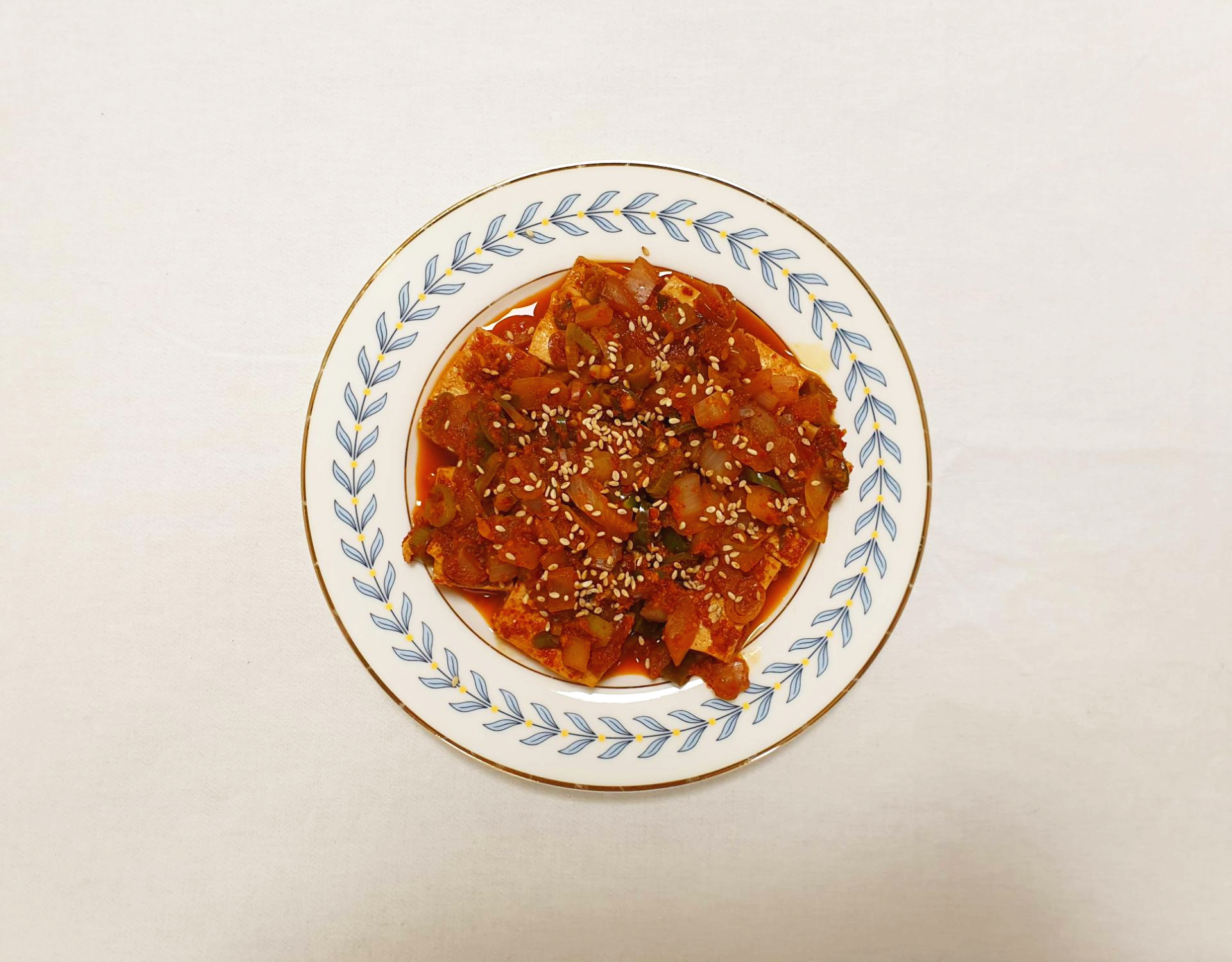  간단한 두부요리 매콤 두부조림 맛있게 만드는법