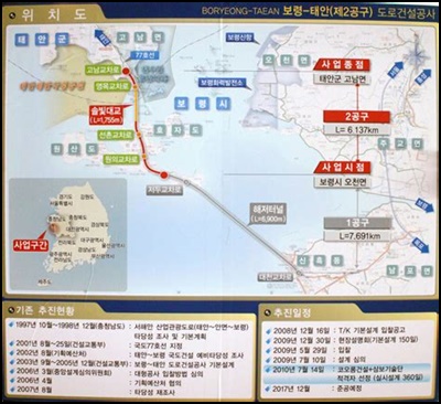  보령해저터널 통행료, 길이 및 위치 정리