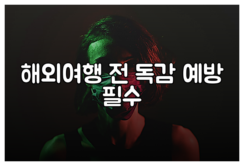 해외여행 전 독감 예방 필수