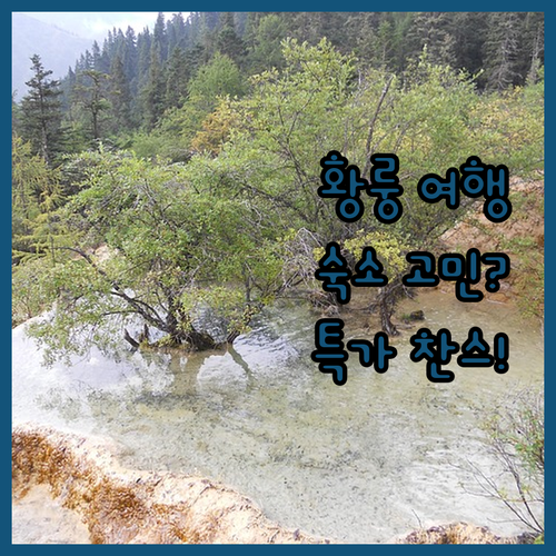 황룽 여행, 숙소 때문에 망설였지? 