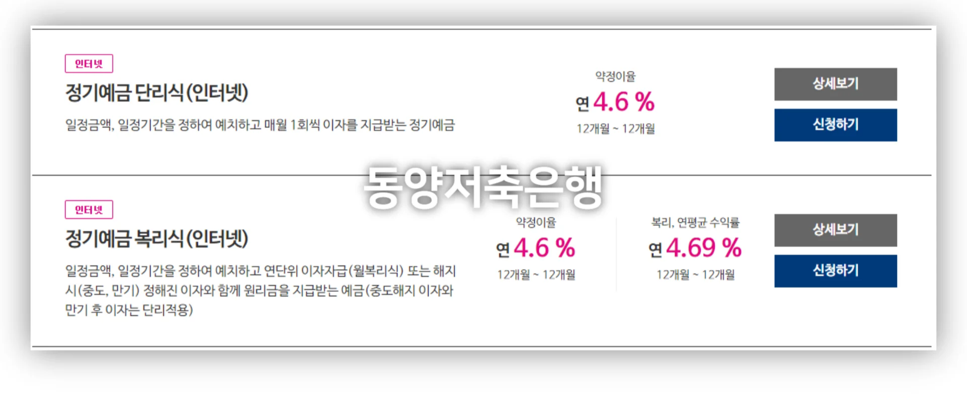 동양저축은행-정기예금-상품-금리-표기-및-신청하기
