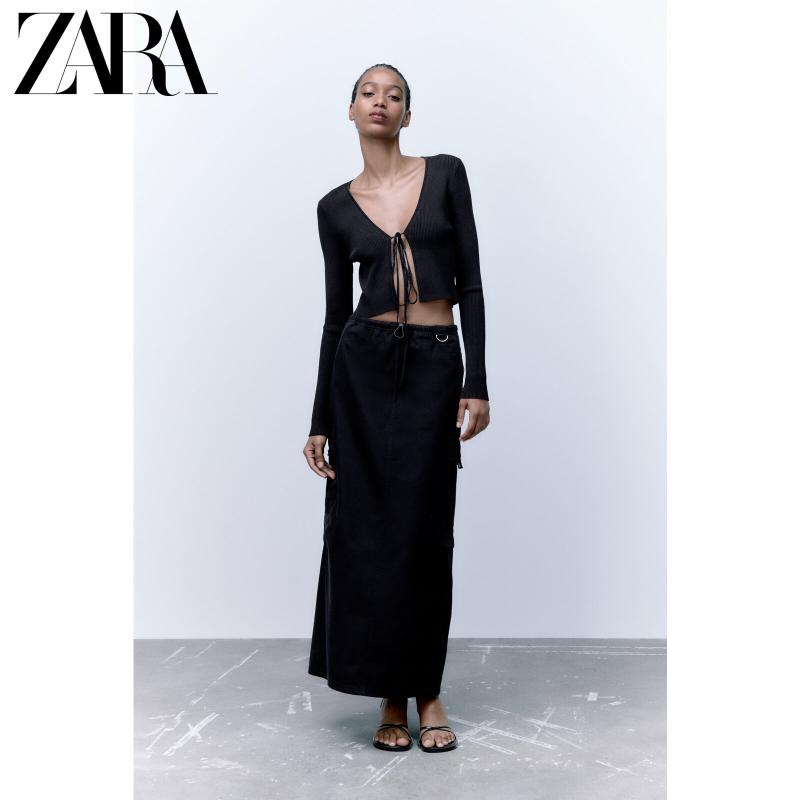 ZARA 자라 카고 스커트 6929 221