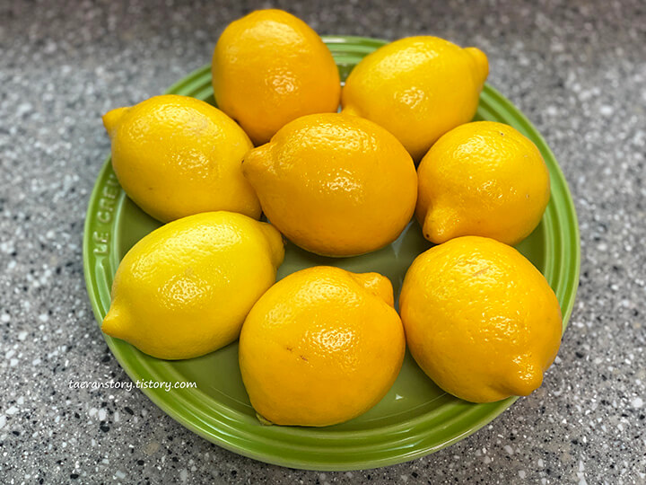 레몬-세척