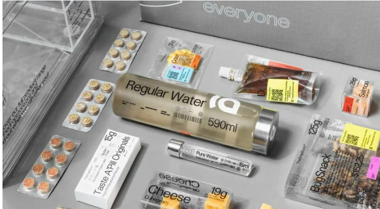  물이 부족한 미래의 제품 모습 The Drop Store shows what products may look like in a water-scarce future