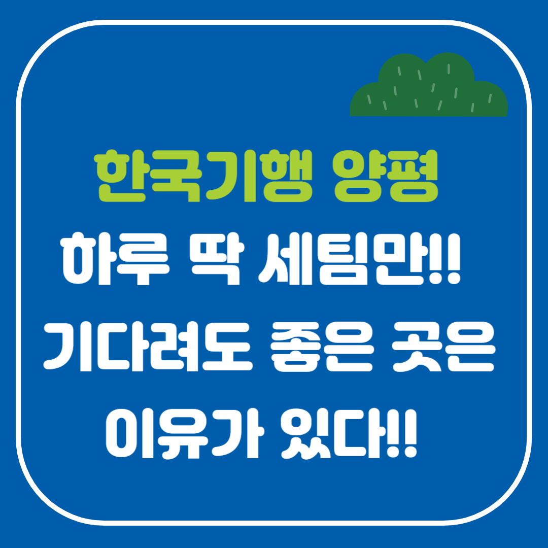 한국기행 양평 산골밥상 가격, 예약, 위치 총정리!!