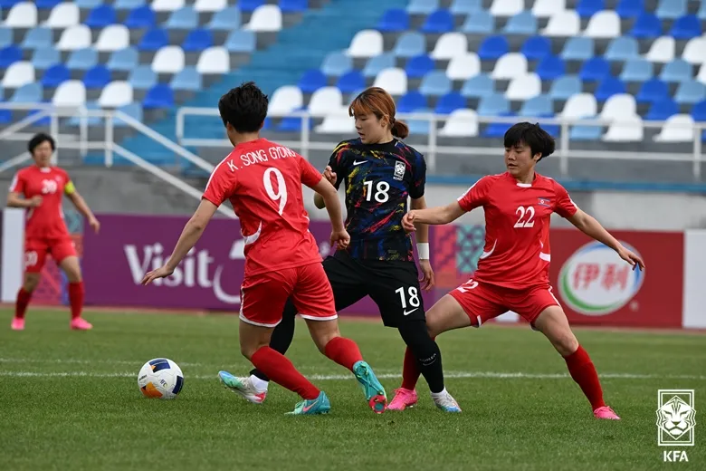 AFC U20 여자 아시안컵 북한전 결과