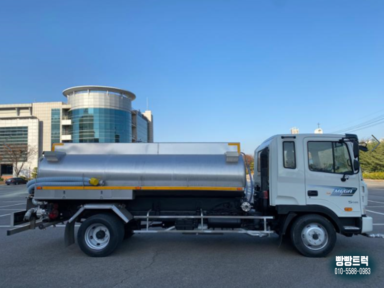 물차는 중고5톤살수차 스텐탱크 10