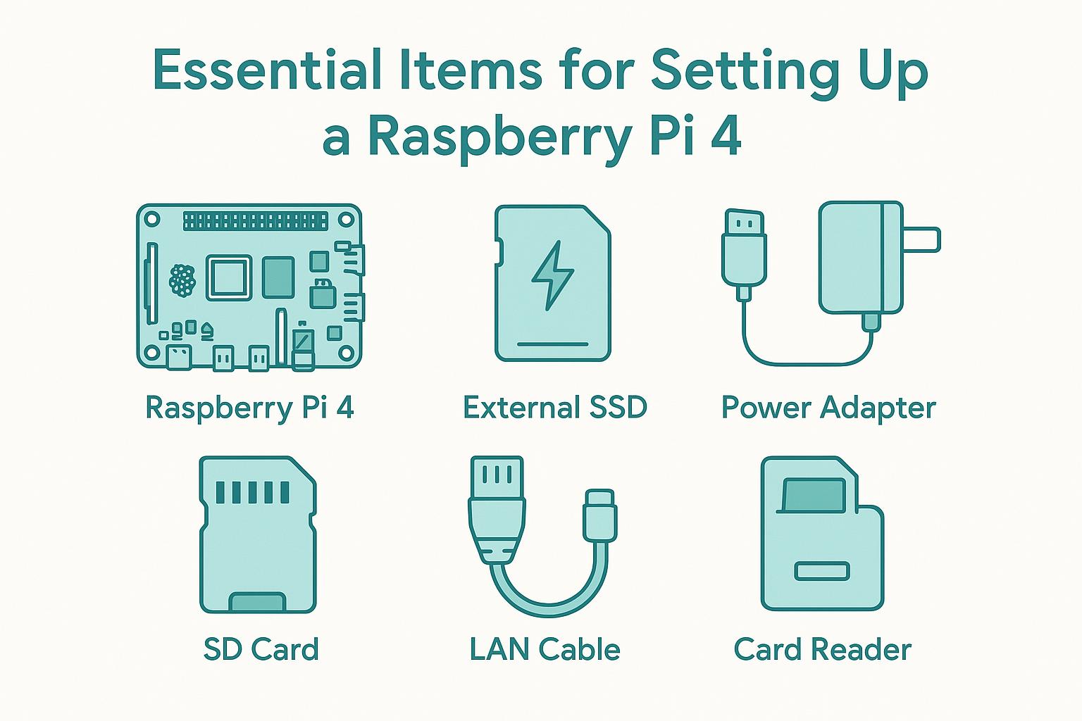 라즈베리파이 나스 준비물