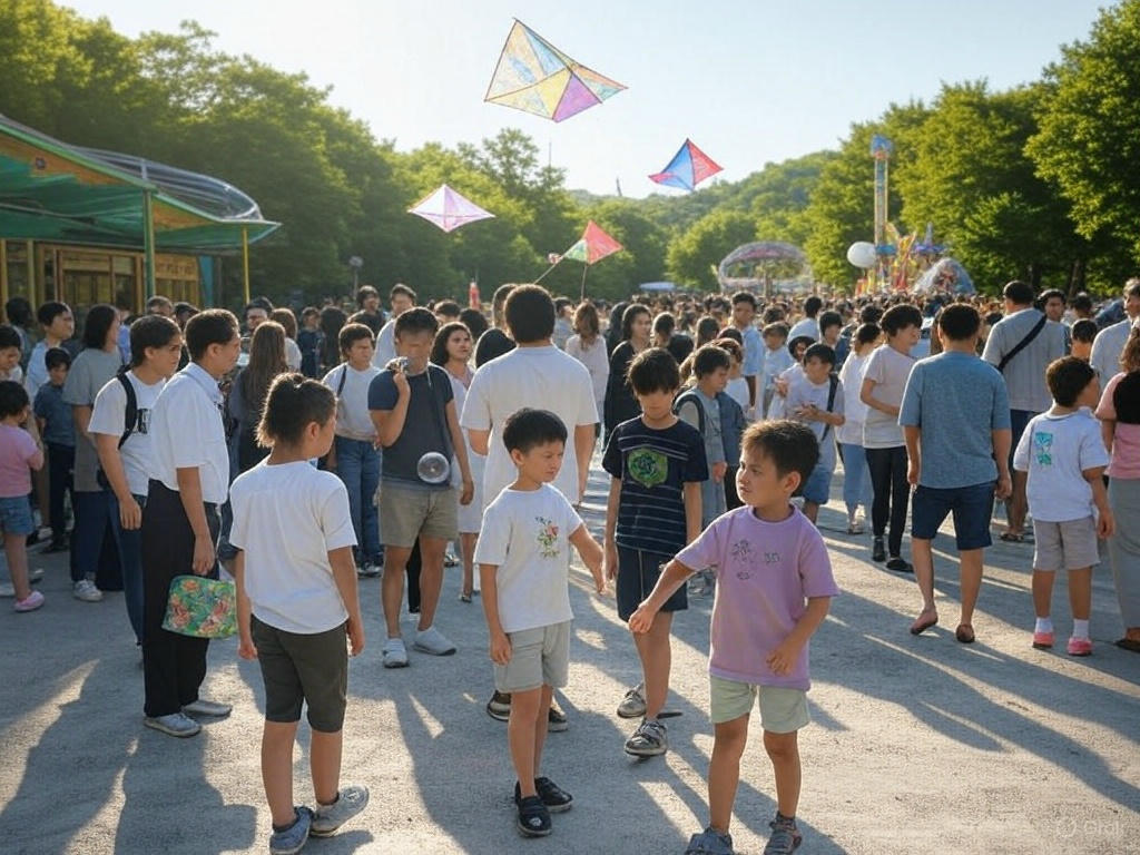 어린이날 인파