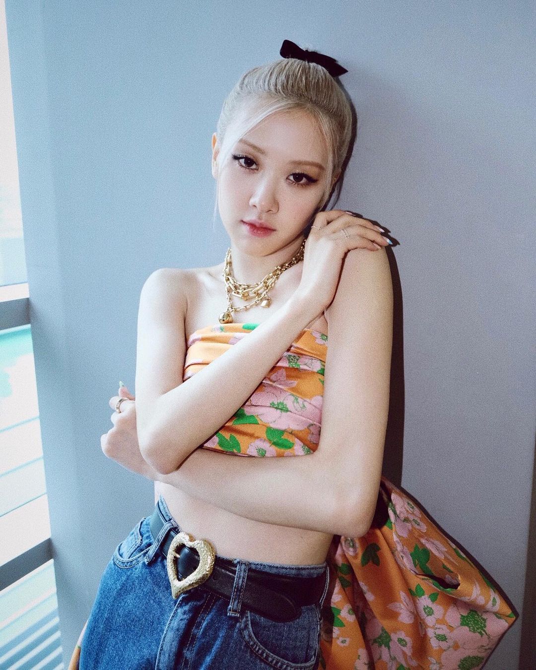  블랙핑크 로제 On The Ground 인스타그램 셀카 사진