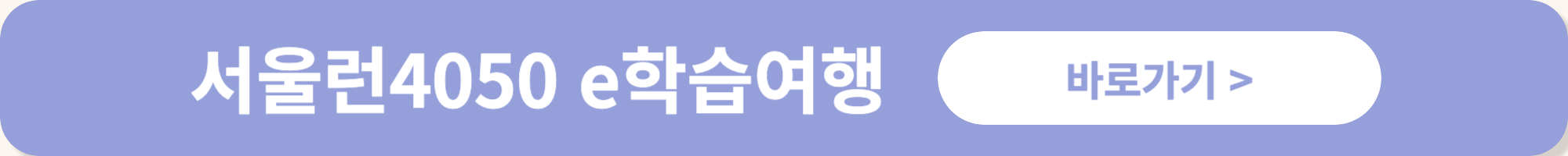 서울시 평생학습포털 서울런4050 중장년 일자리 역량 향상