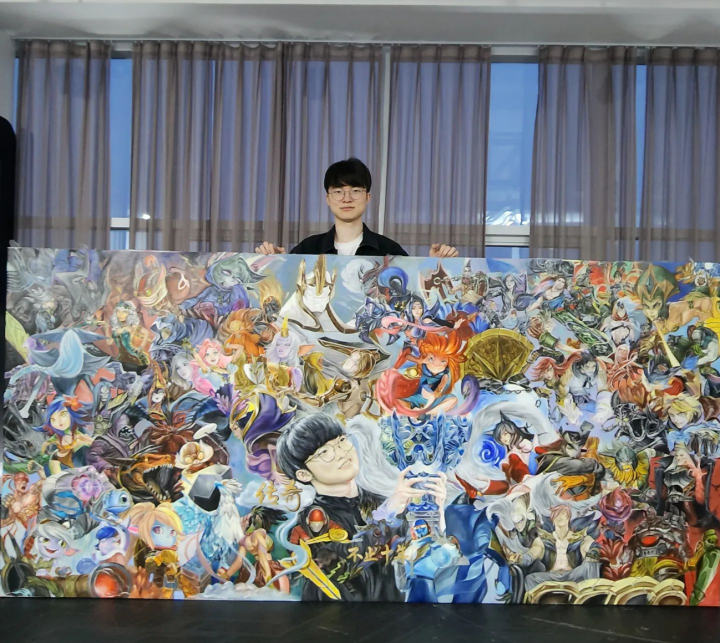 페이커-10주년-기념-팬아트-인증샷
